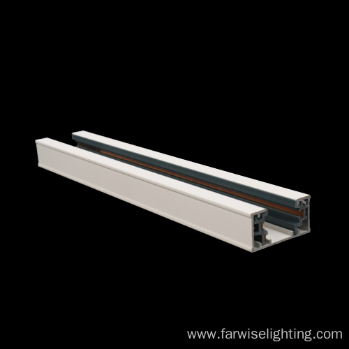 4 wires surface mounted pendant LED track Lighting Rail System